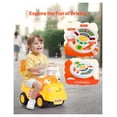 thumbnail image 3 of Ride On Car for Toddler 19-36 Months, Push Car with Horn & Music, 55lbs Capacity, Foot-to-Floor, Under-Seat Storage, Boys Girls, 3 of 6