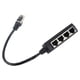 thumbnail image 4 of Divisor Adaptador Divisor RJ45 1 A 4 Puertos Transmisión Suave Adaptador De Cable De Red De Conexión, 4 of 7