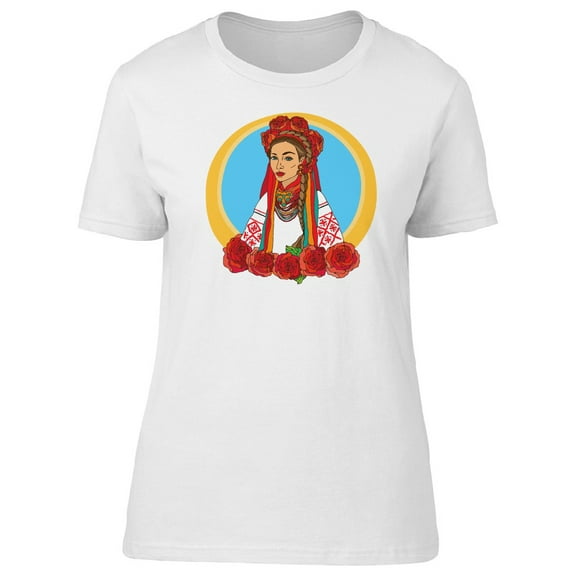 Beautiful Ukrainian Girl Tee Women's -Image by Shutterstock