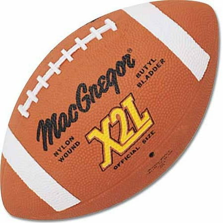 MacGregor® Official Size X2L Rubber Football