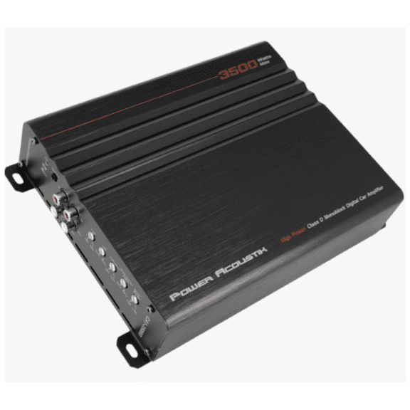 Power Acoustik CA1-3500D 1-CH Monoblock 3500W Max Class-D Car Audio Amplifier