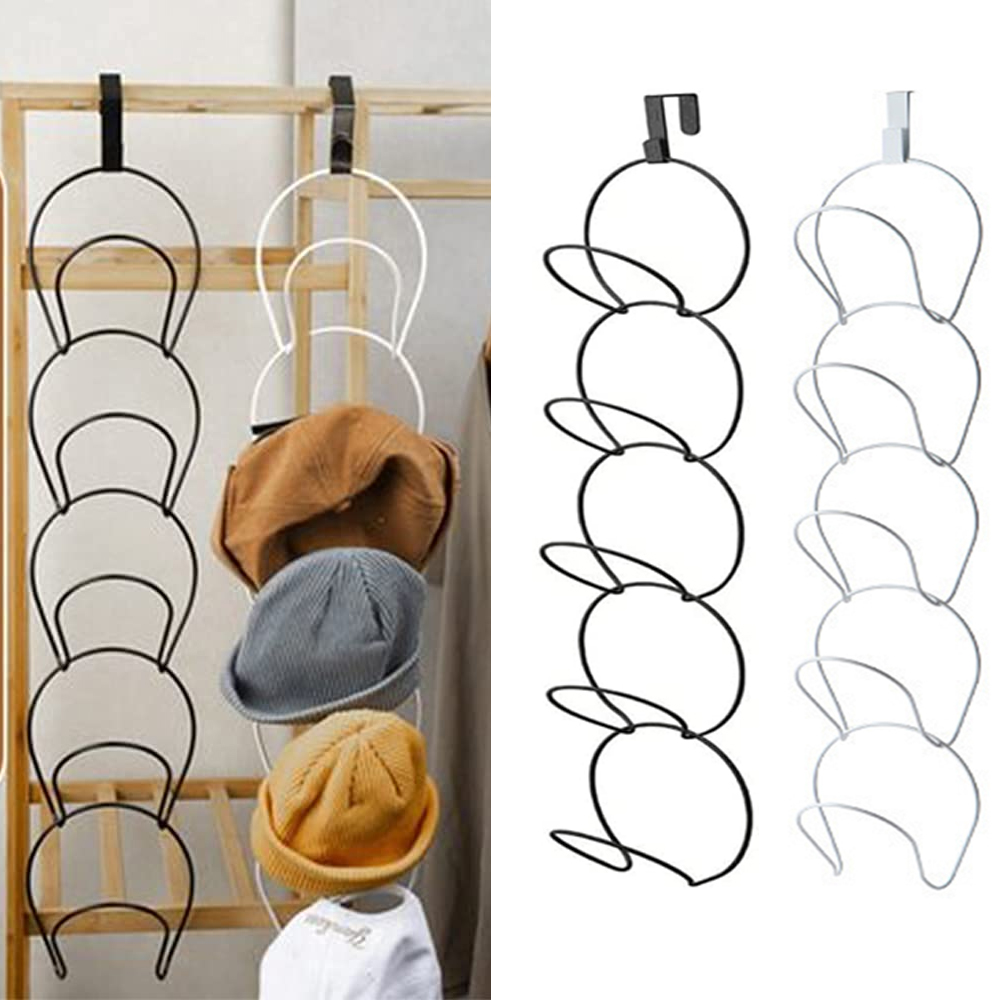 Conditiclusy Hat Rack, Hanging Wigs Rack Baseball Caps Rack Hat