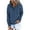 Dark Blue, variant on LEAVINGSUO Women's Sweatshirt Hoodie Fall Winter Fashion Casual,Women Winter Casual Button Drawstring Hooded Pullover Tops