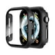 thumbnail image 1 of wonima02 2-Pack for Apple Watch Series 6/5/4/Series SE/SE 2/SE 3 44mm All-Around Screen Protector Case, Tempered Glass Screen Protector Case Ultra-Thin for iWatch 44mm Protection Cover - Black, 1 of 1