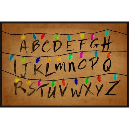 Christmas Lights Alphabet From Stranger Things TV Show 