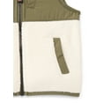 thumbnail image 3 of Ozark Trail Toddler Boy Mixed Media Fleece Vest, Sizes 2T-5T, 3 of 3