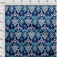 thumbnail image 2 of oneOone Cotton Poplin Fabric Damask Ikat Print Fabric BTY 56 Inch Wide, 2 of 4