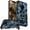 Blue, variant on CCSmall Camouflage Case for Apple iPhone 15 Plus with Metal Kickstand, Camo Phone Cover Built-in 360° Rotate Ring Stand Case for iPhone 15 Plus MC Army Green