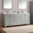 thumbnail image 3 of Avanity MODERO-VS72-WT-C Modero 72" Free Standing Double Basin Vanity Set - White, 3 of 7