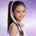 thumbnail image 4 of 1PC Vibrant Kids’ Braided Hair Extension Colorful Synthetic Wig Braid for Easy Styling | Perfect Gift for Dress-Up and Play, 4 of 10