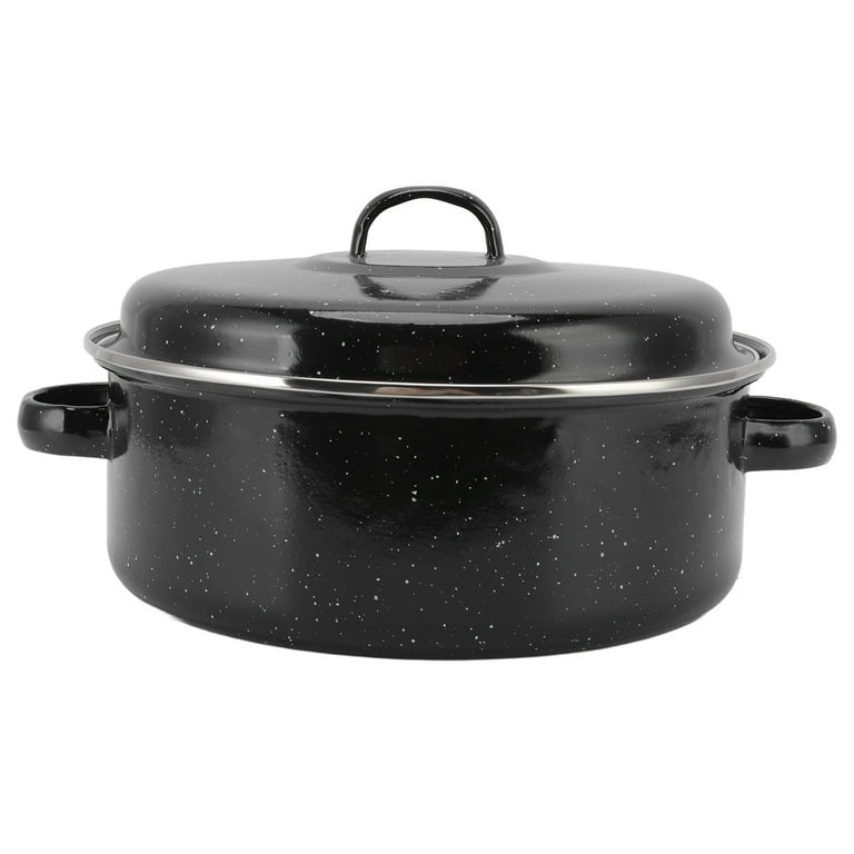 Roasting Pan With Lid - Nonstick Cooking Oven Pan, Roaster Pot For