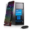 thumbnail image 1 of HP Z240 Tower Workstation Computadora de sobremesa, Intel Core i5-6500, 32 GB DDR4 RAM 512 GB SSD, 2 DisplayPort, WiFi, Bluetooth, teclado y mouse, Windows 11 Pro (reacondicionado), 1 of 5