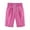 Hot Pink, variant on Patlollav Womens Pants Summer Solid Five Points Plus Size Cotton Linen Pants