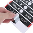 thumbnail image 3 of AURARMLET Etiquetas Autoadhesivas Para Compatibles Con Mancuernas Y Barras Gym, 3 of 6