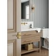 thumbnail image 4 of Baldwin HDDUNHFR190 Dunsmoor Non-Turning One-Sided Dummy Door Lever - Black, 4 of 7