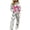 Camo Pink Bow, variant on HUISEFOR Ladybug Pink Bow Sweatsuit Sets for Women, Matching Lounge Sets for Women, Hooded Zip Up, Relaxed Fit, Stretchy Fabric, Casual Travel Outfits for Daily Wear