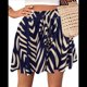 thumbnail image 2 of Pantalones Cortos Holgados para Playa, Vacaciones, Verano, Cintura Alta, Pierna , Informales, Elegantes Azul Oscuro XL, 2 of 8