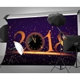thumbnail image 2 of BSDHOME Polyester 7x5ft 2018 New Year Celebration Backdrop Glittering Stars Blue Setting Photography Background, 2 of 5