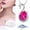 Q, variant on Initial Necklaces for Women Luxury Smart Heart Shaped Water Drop Necklace Sports Necklace Valentine'S Day