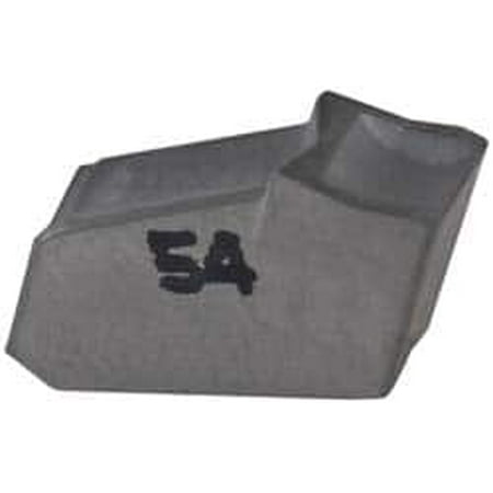 

Iscar GFN IC54 Grade 0.1594 Cutting Width Carbide Cutoff Insert 0° Neutral Lead Angle 0.0094 Cnr Rad Single End