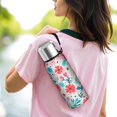 thumbnail image 6 of 20 Oz Pioneer Flower Coffee Tumbler Double Wall Insulated Stainless Steel Water Bottle | Metal Reusable Thermoses Flask with Cup Cap | Leak & Sweat Proof with Anti-Dust Lid, 6 of 7