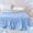 Blue, variant on Cooling Throw Blanket for Hot Sleepers, Double Sided Cold Effect, Lightweight Breathable Summer Bed Blanket for Couch, Transfer Heat to Keep Body Cool Night Sweats, 40x60 Inch (White)