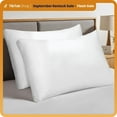 thumbnail image 2 of 【September Restock Sale】Utopia Hotel Quality Gusseted Pillows Set of 2 for Back, Stomach or Side Sleepers - King & Queen Size (White), 2 of 10
