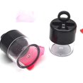 thumbnail image 3 of Botao Refillable Loose Powder Box Portable Powder Blusher Puff Case Cosmetic Sub Box Powder Case For Trip Travel (4pcs), 3 of 3