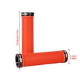 thumbnail image 4 of Wweixi ZTTO 2X Handlebar Grips Improved Handling Bike Handlebars Handy Intallation Direct Changing Fool-style Operation Grip Red, 4 of 6