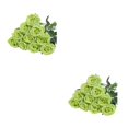 thumbnail image 2 of Naiovety 10 UNIDS Flores Artificiales Impermeable Seda Ligero Tallo Largo Ramo de Rosas Banquete de Boda Decoraciones Al Aire Libre Type4 NO4, 2 of 6