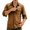 Khaki, variant on Business Casual Shirts for Men 2026 Spring Cotton Linen Relaxed Fit Long Sleeve Button Down Lapel Collar Work Shirt