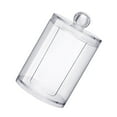 thumbnail image 1 of HAMPPLIES Makeup Cotton Pad Dispenser Plastic Moistureproof Holder for Daily Necessities 1Set, 1 of 8