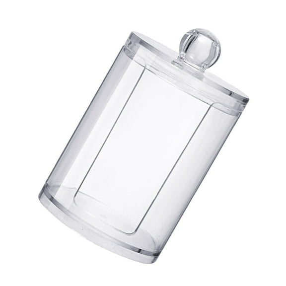 ULTNICE Cotton Pads Holder Plastic 1Pack 4.5x2.8in