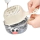 thumbnail image 5 of Cesta de drenaje con mango ergonómico, diseño de doble capa engrosado, colador de cocina, cesta coladora para lavar frutas y verduras., 5 of 8