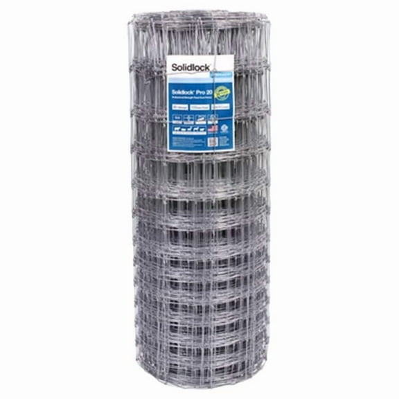 Kaba Ilco Corp. Solidlock Pro High-Tensile Fixed Knot Cattle Fence, 12.5G, 48 In. x 330 Ft