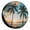 California Palm Tree Beach 02, variant on KAKALAD Vintage American Flag 01 Spare Tire Cover Universal Car Vehicle Tools For Rv SUV Truck Camper Travel Trailer Accessories Buckle 14” Inch