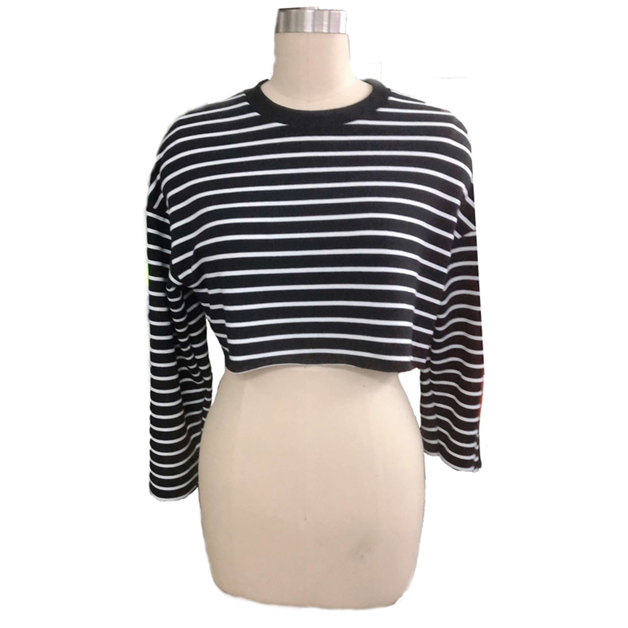 long sleeve crop jumper