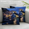thumbnail image 3 of Fenyluxe Fashion Style Dirt-Resistant Throw Pillow Covers for Couch Sofa Bed Living Room Bedroom, Aesthetic Decorative 1PC 24x24in, 3 of 5