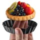 thumbnail image 2 of 6 moldes para tartas de huevo, mini sartenes para tartas de 3.0 in con parte inferior extraíble. Afortunado Sencillez, 2 of 4