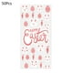 thumbnail image 4 of Bolsas de dulces de Pascua, bolsa de comestibles reutilizable, bolsa de embalaje de galletas, bolsillo plano, 5 tipos, 4 of 5