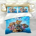 thumbnail image 5 of Bedding Set For Puppy Dog Pals Comforter Cover Set Cute Duvet Cover Sets Super Soft Teens Bedding Set Kids Bedroom Gifts,1 Duvet Cover with 2 Pillowcases Twin 3 Piece, 5 of 6