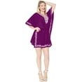 thumbnail image 3 of HAPPY BAY Women's Plus Size Swing Bathing Suit Cover Ups 3X-4X Violet-AC977, 3 of 5