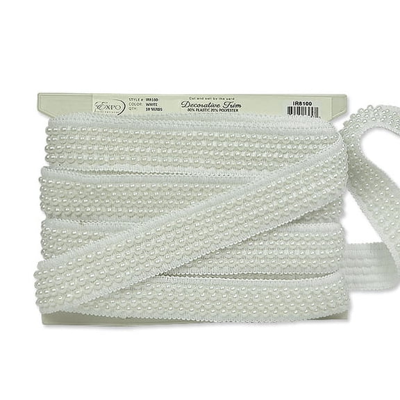Expo Int'l 10 yards of Pearl Trim
