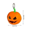 thumbnail image 2 of Pumpkin Themed Poop Bag Dispenser Holder Leash Attachment for Dogs Convenient Outdoor Walking Waste Management Solution, 2 of 5
