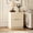 Beige, variant on Heynemo Handless Nightstand with 2 Drawers, Modern End Table for Bedroom, Living Room, Hallway, White