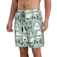 thumbnail image 2 of Fotbe Puppy Trajes de Baño Estampados para Hombre, Shorts de Verano de Secado Rápido, Ropa de Playa, Bañadores-Medium, 2 of 6