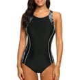 thumbnail image 1 of Beautyin Women's One Piece Athletic Racerback Swimsuit Slimming Bathing Suit, 1 of 6