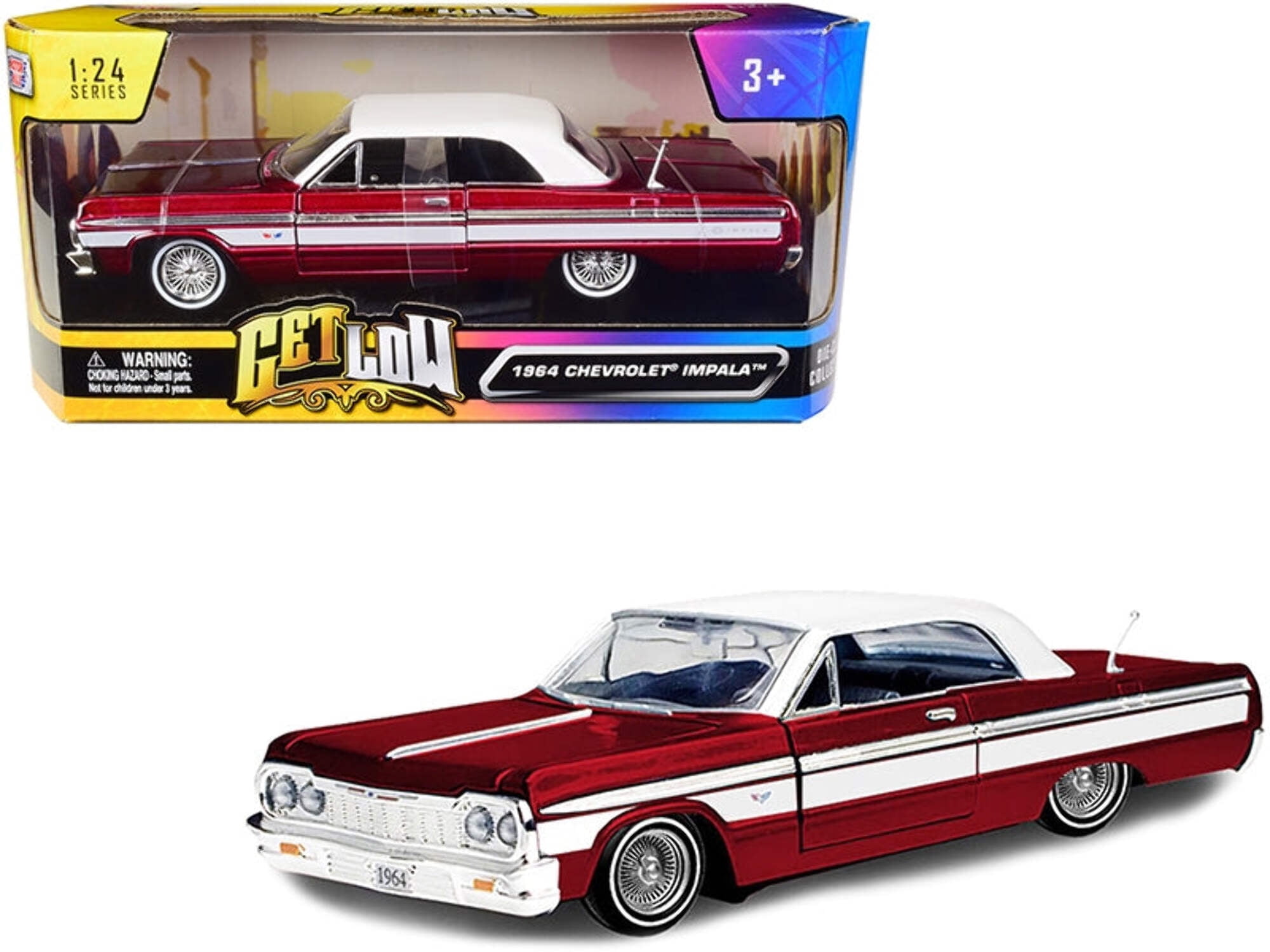 AMT 1/25 Scale 1967 Chevy Impala SS Stock Car Model Kit - Walmart.com