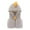 Gray, variant on Infant Baby Fleece Vest Coat Toddler Spring Clothes Outfit Boy Girl Sleeveless Hoodie Jacket, 6-12 Months, Blue