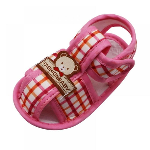 Summer Baby Boy Girl Hollow Sandals Cotton Soft Sole Shoes
